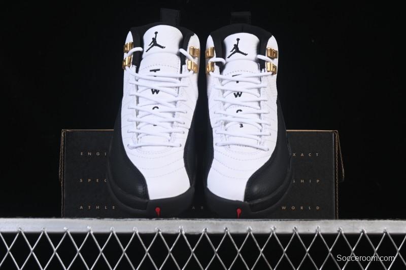 Nike Air Jordan 12 Retro Taxi Gold Buckle - 153265-117
