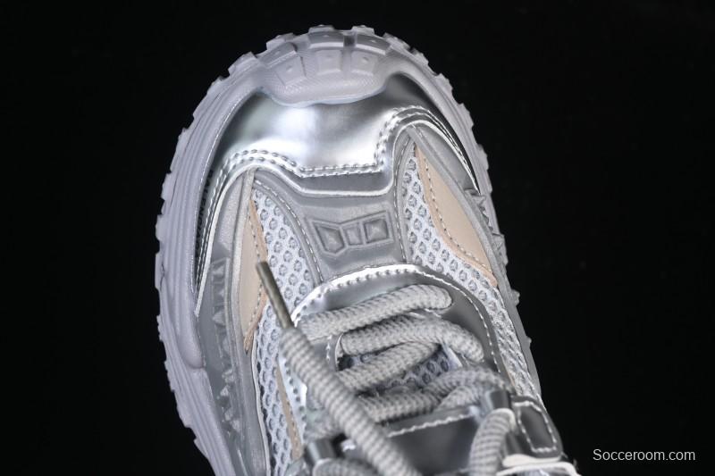 Balenciaga Silver Anti-Slip Casual Kids Shoes - J.C3