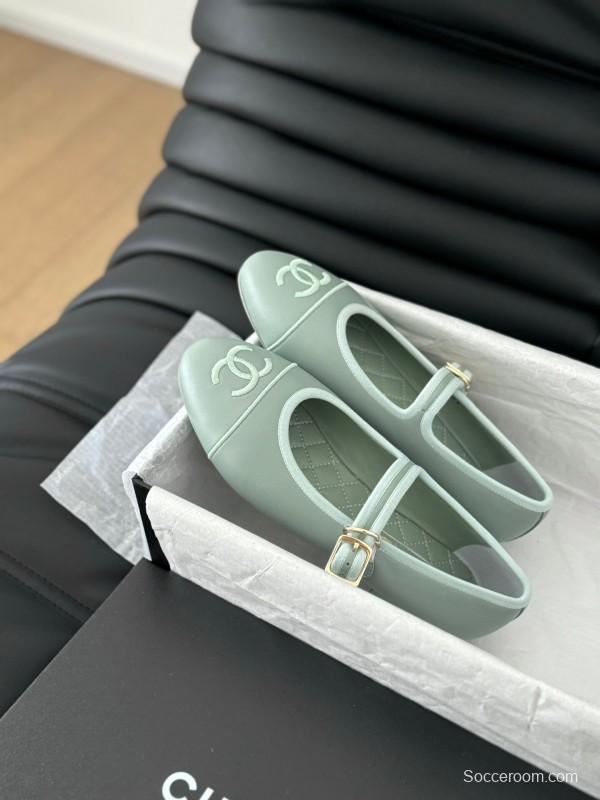 Chanel SS 2025 Runway Mary Jane Flats - LY00