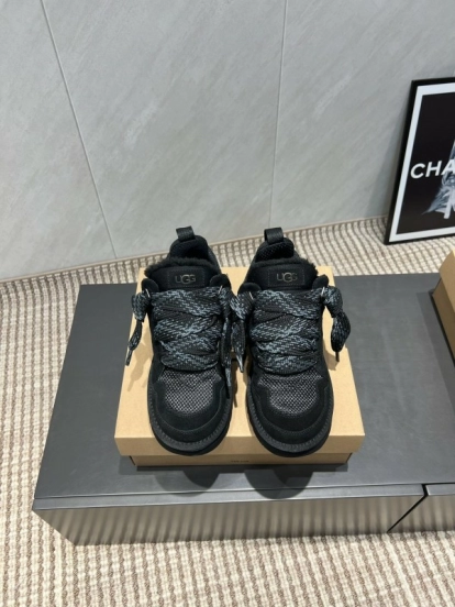 UGG Platform Casual Shoes with Round Toe and Thick Sole - MJ00270