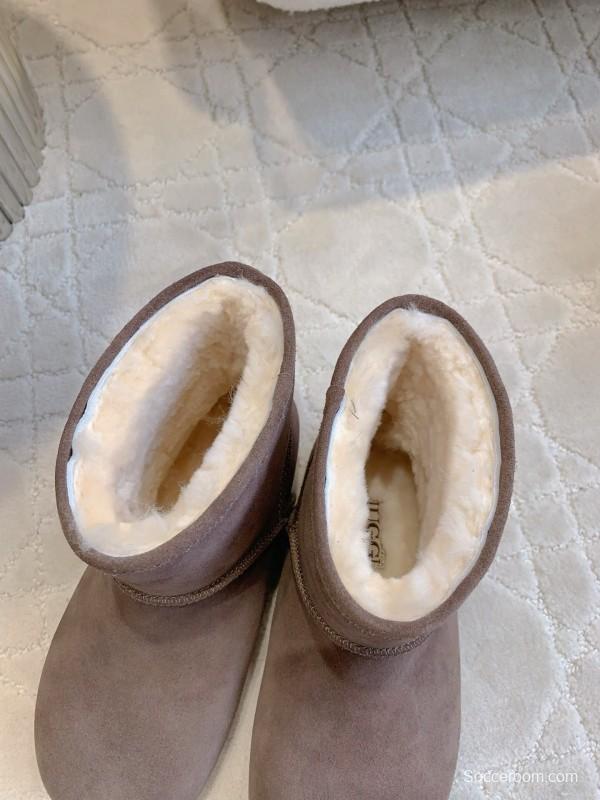 UGG 2025/SS Wool Warm Platform Casual Shoes - AS00290