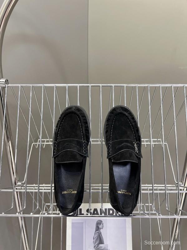 Saint Laurent Classic Loafer Flats - KFY00350