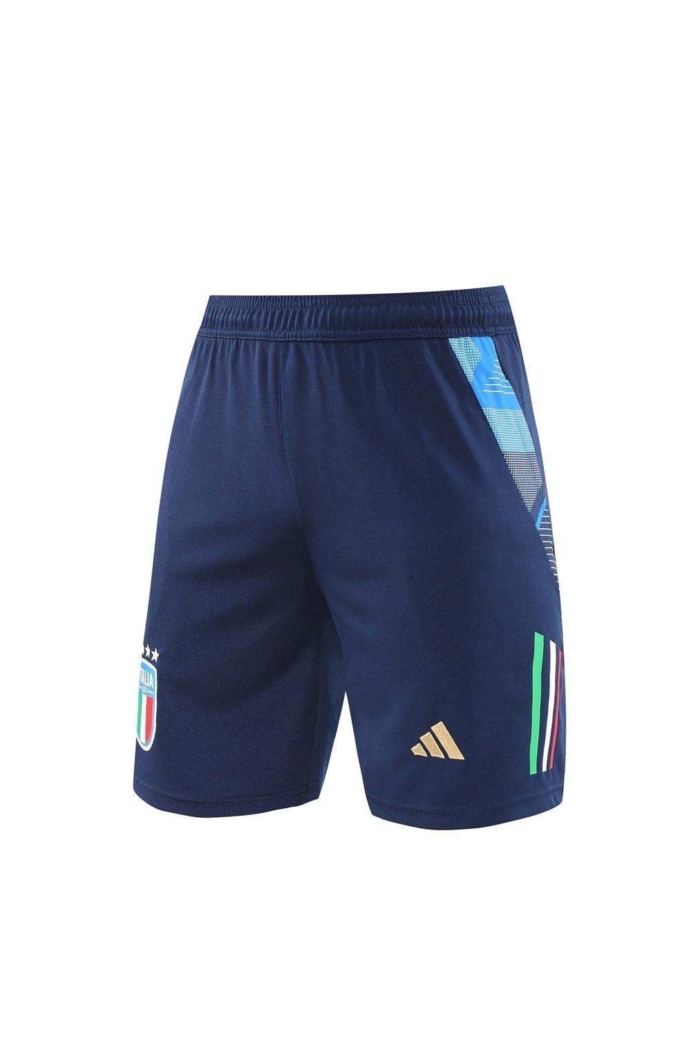 2025 Italy Royal Blue Short Sleeve+Soccer Shorts
