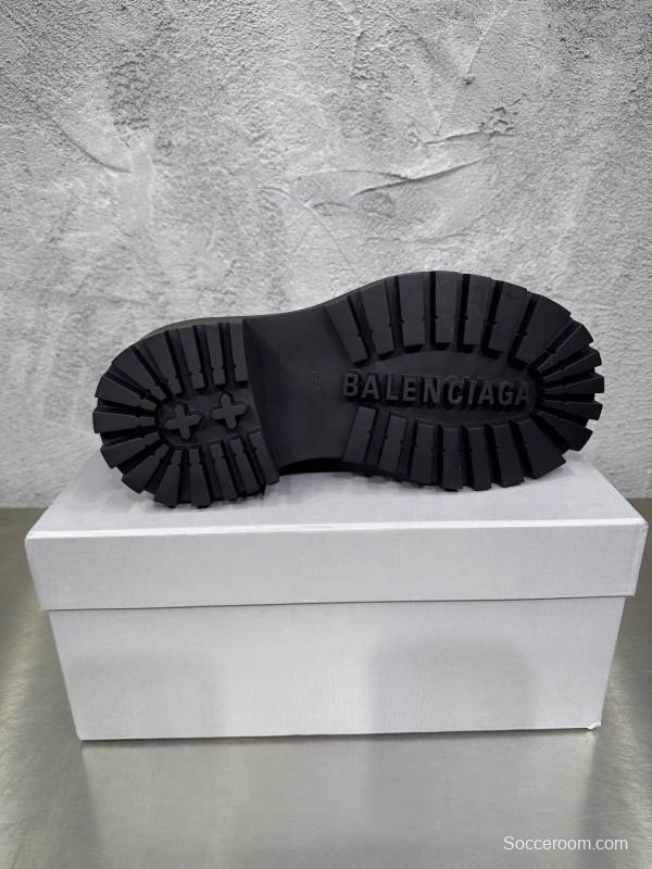 Adidas 2025 SS Men's Lace-Up Boots with Slightly Asymmetrical Round Toe - KFY00560