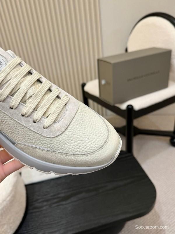 Brunello Cucinelli Casual Sneakers with Seasonal Colors and Leather Lining - KFY00320