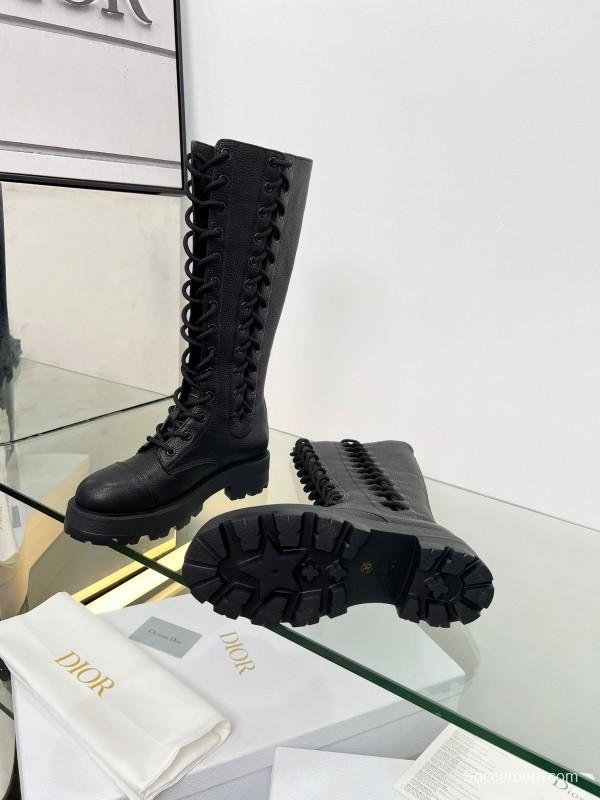Dior 2025/SS Autumn Winter Boots Retro Work Style Internet Celebrity Boots - LY00460