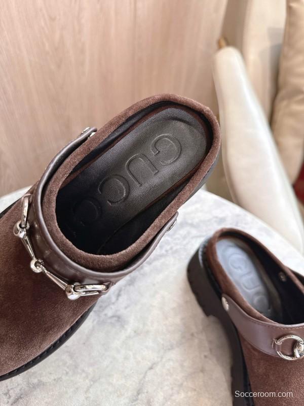 Gucci Women's Mule Shoes with Horsebit Detail - LY00300