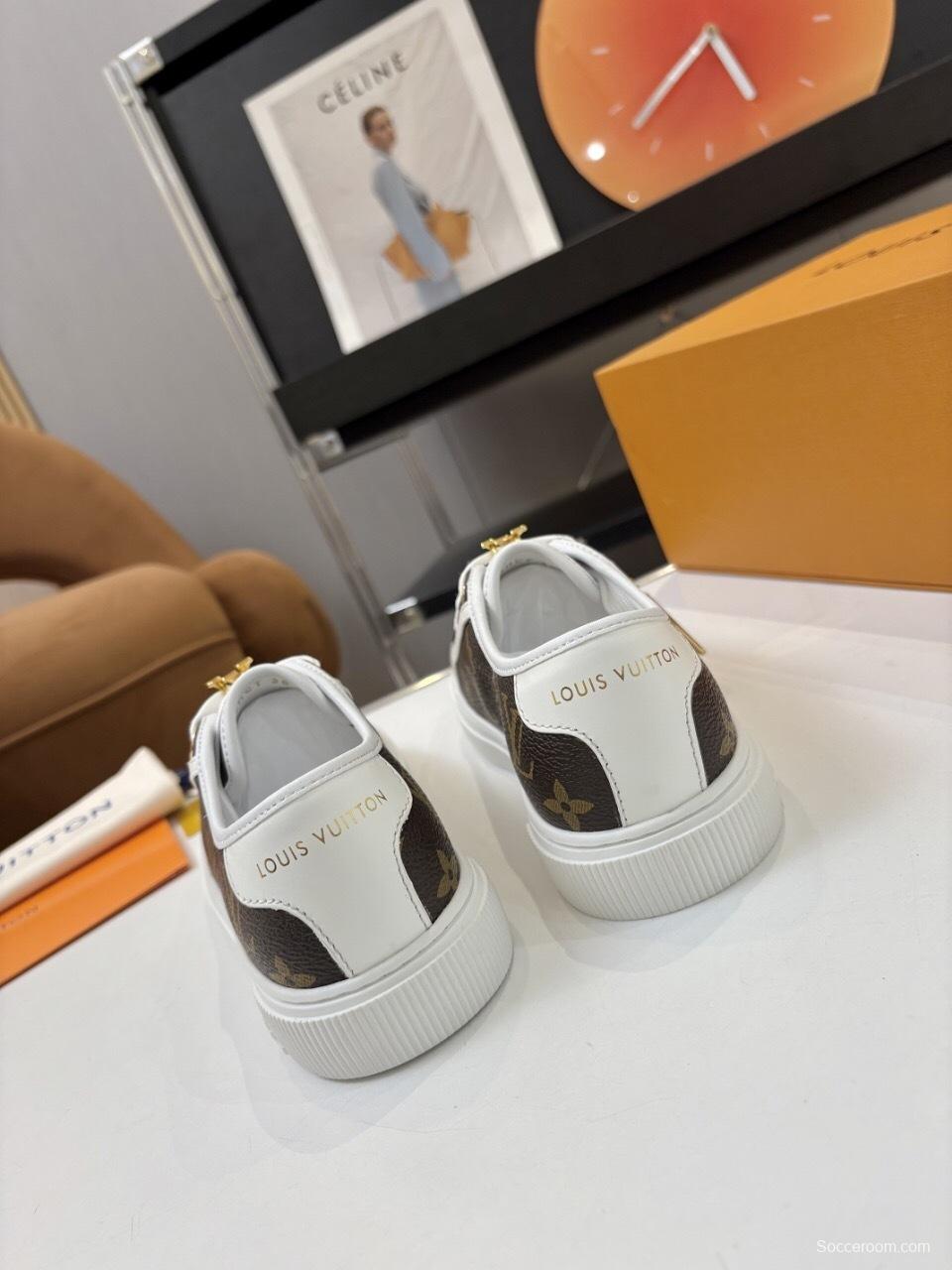 Louis Vuitton Lagoon Series Denim Sneakers with Buckle - AS00300