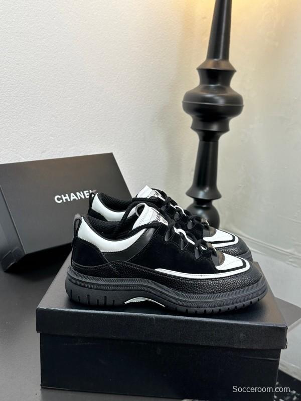 Chanel Spring/Summer 2025 Runway Thick Sole Sneakers - LY00320