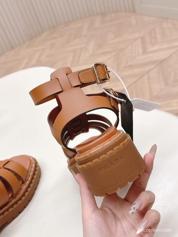 Prada Spring/Summer 2025 High-Top Sandals - LY00300