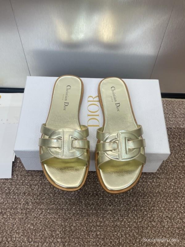 Dior D-Club Jelly Color Hollow Layered Cross-Strap Women Sandals - KFY00280