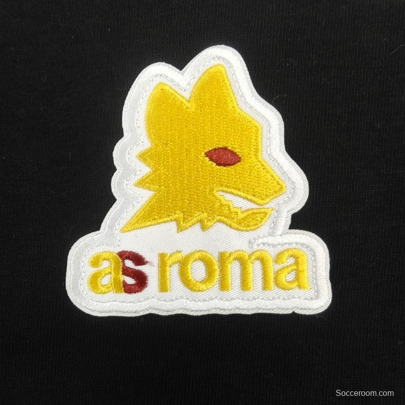 25/26 Adidas x AS Roma Retro  Embroidered Logo Hoodie 9 Colors