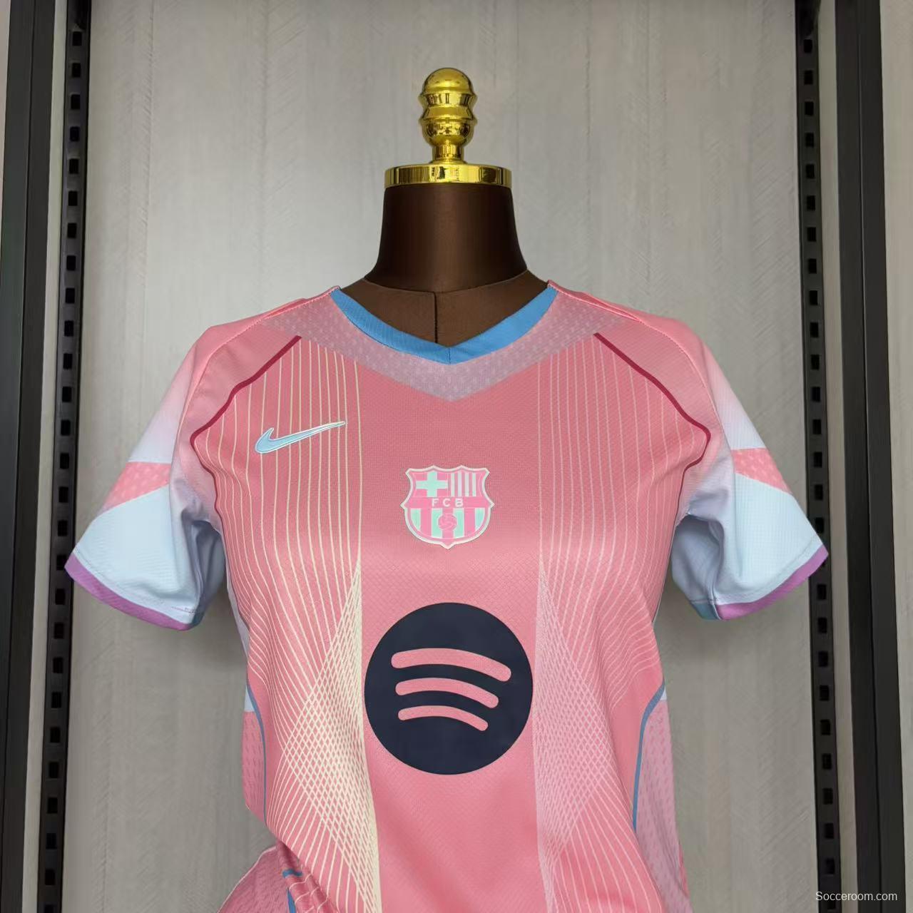 25/26 Women Barcelona Pink Jersey