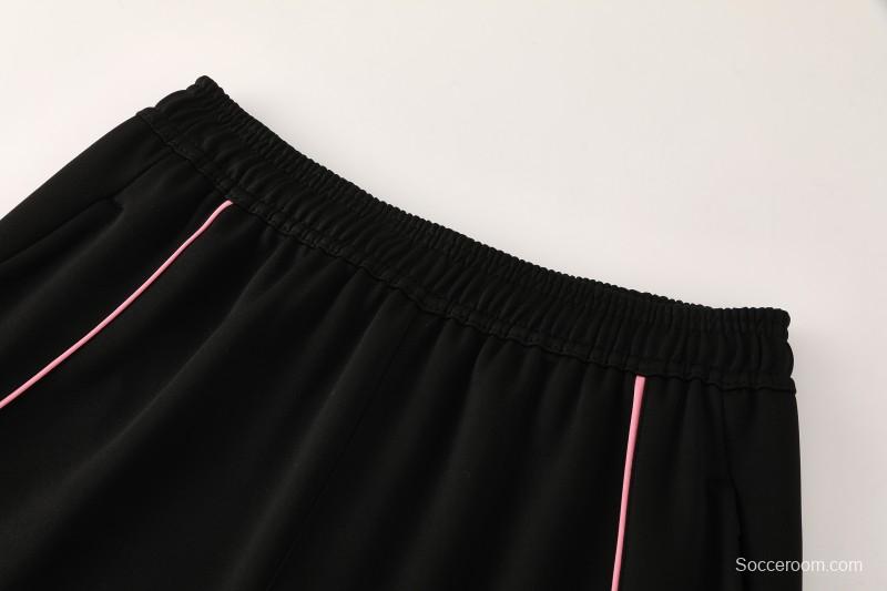 25/26  Juventus Black  Full zipper Jacket Tracksuit+ long pants