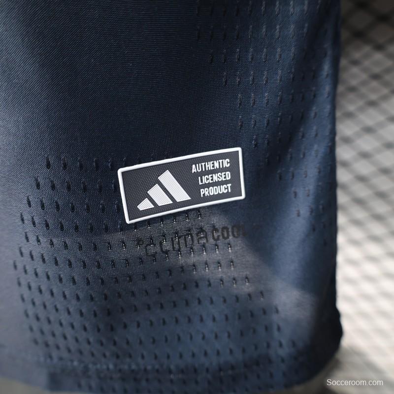 2026 Player Version  Argentina  Away Navy Blue Jersey