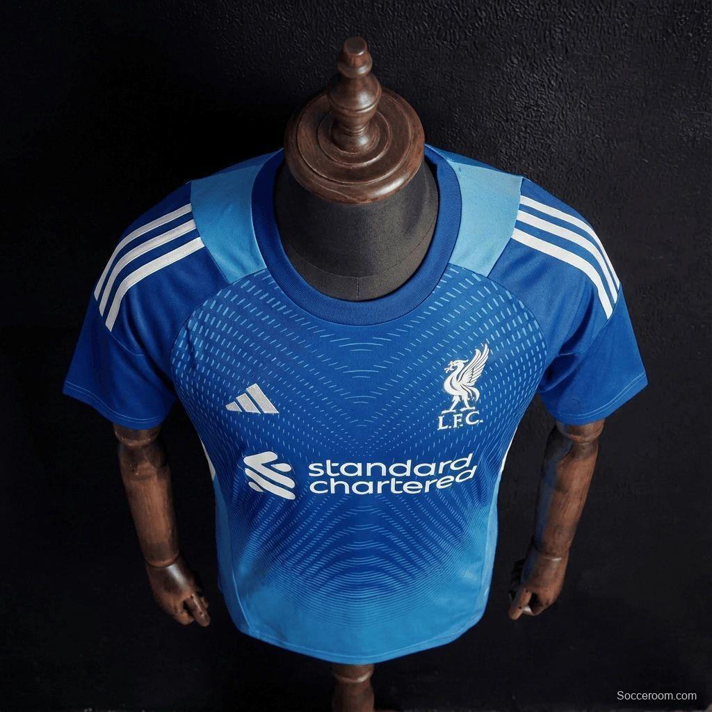 25/26 Liverpool Goalkeeper Blue Jersey