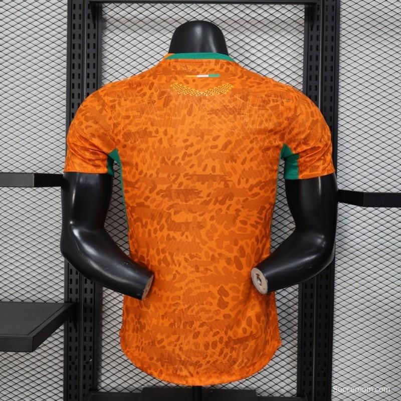 2026 Player Version Ivory Coast Home Jersey