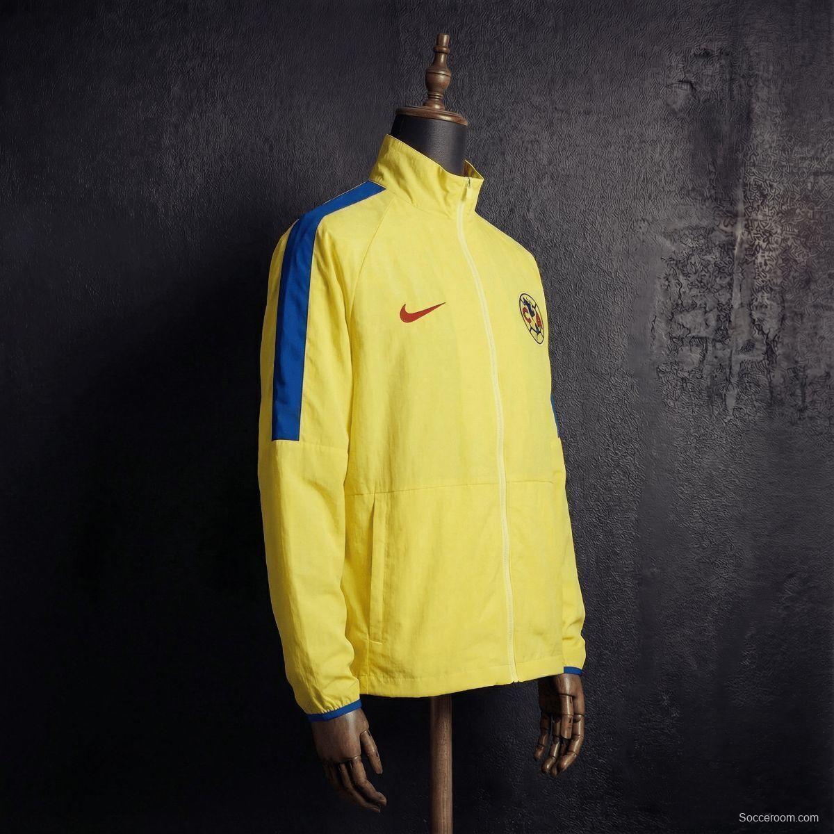 2026 Club America Yellow Jacket Windbreaker