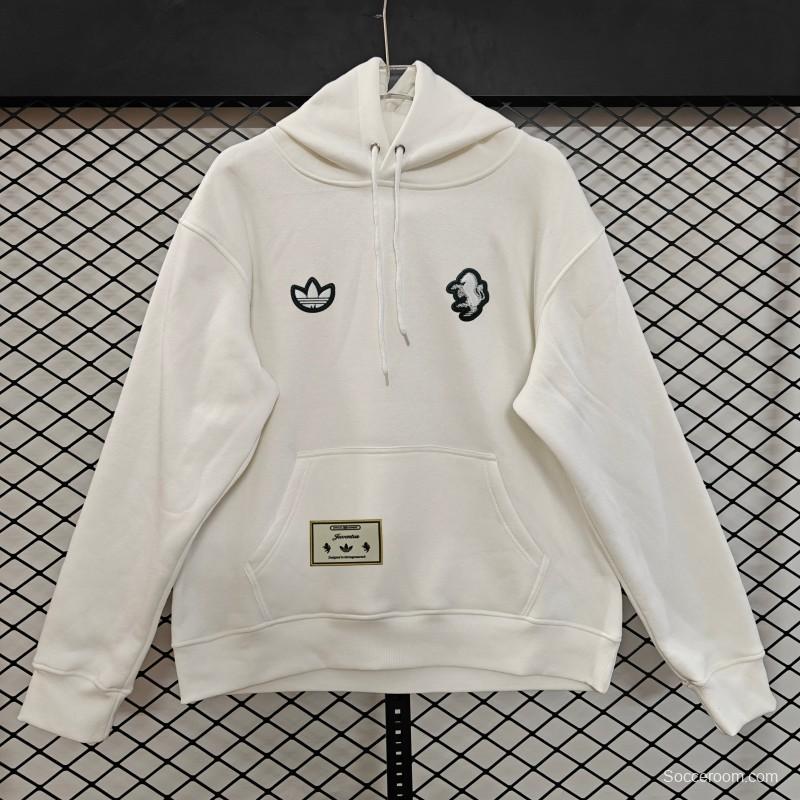 25/26 Juventus Embroidered Logo Hoodie 9 Colors