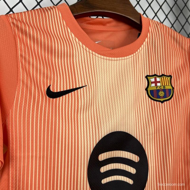 2025/26 Kids Barcelona Goalkeeper Kit