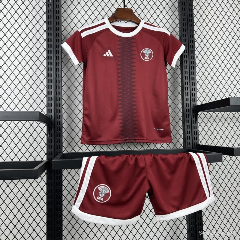2026 Kids Qatar World Cup Home Kit