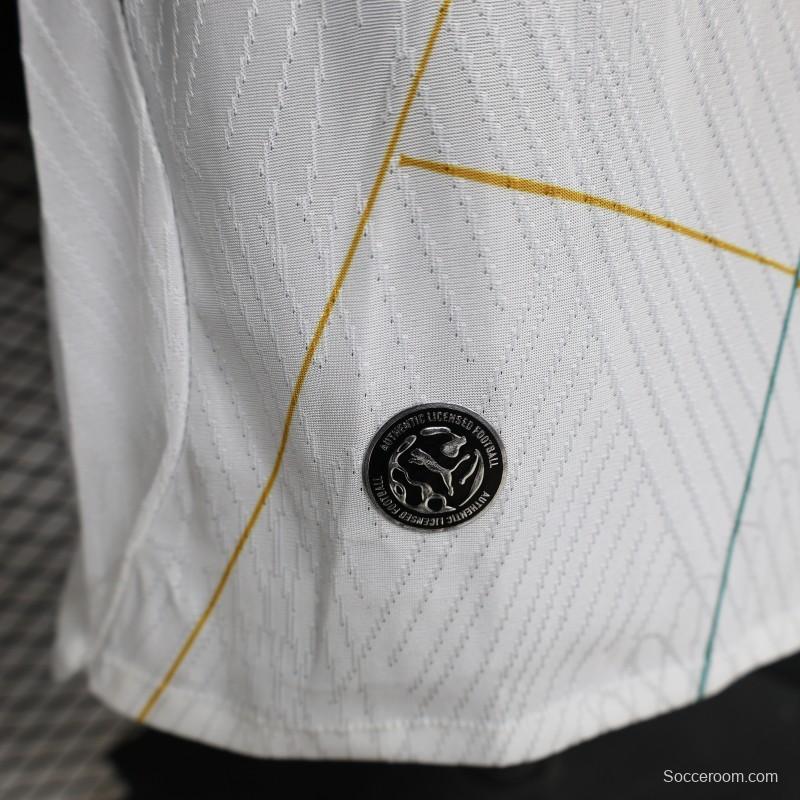 Player Version 2026 Ghana White with Multicolor Pattern Special Edition Jersey