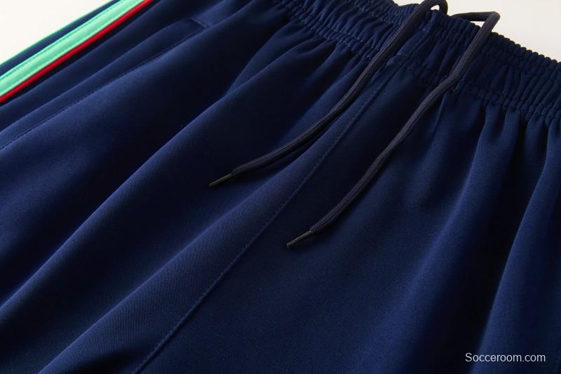 2026/27 Adidas Originals Navy Blue Full Zipper Jacket Tracksuit + Long Pants