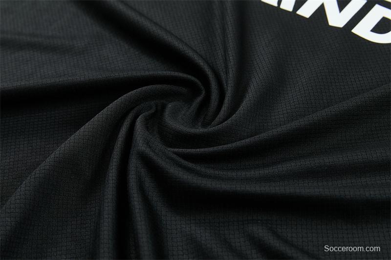 2026 Atletico Madrid Black Short Sleeve+Soccer Shorts