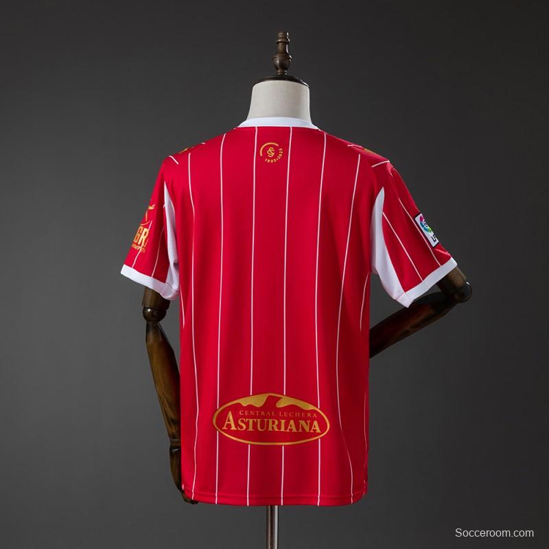 25/26 Sporting De Gijon Retro Style Jersey