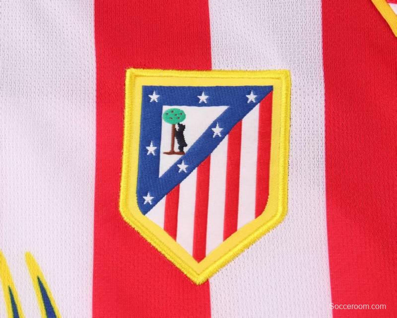 Retro Kids 04/05 Atletico Madrid Home Jersey