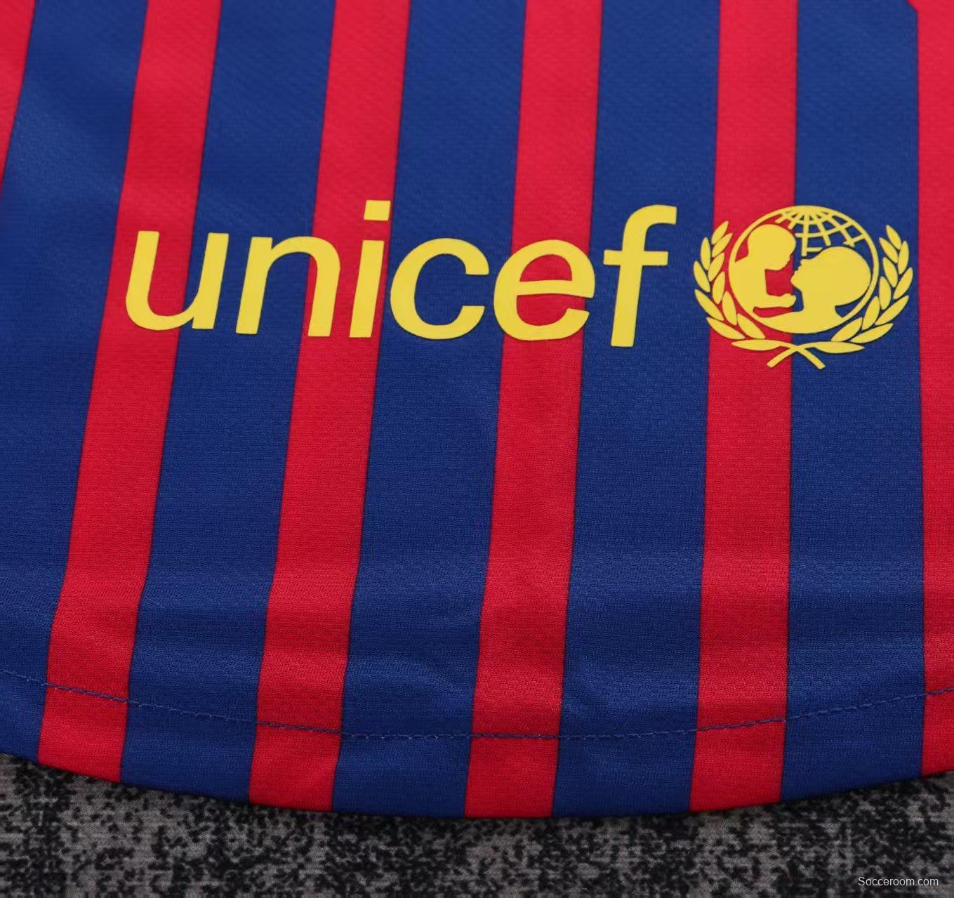 Retro 11/12 Kids FC Barcelona Home Jersey