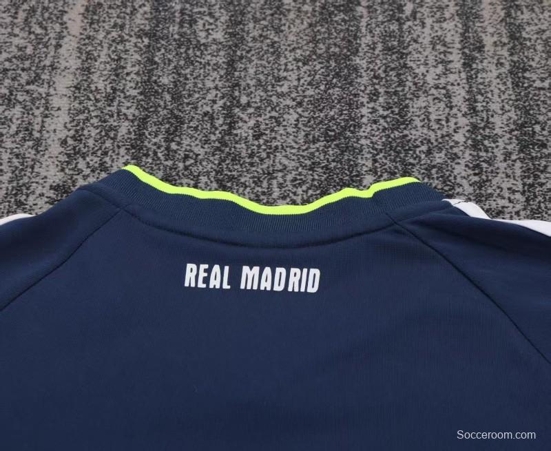 Retro Kids 10/11 Real Madrid Away Navy Jersey