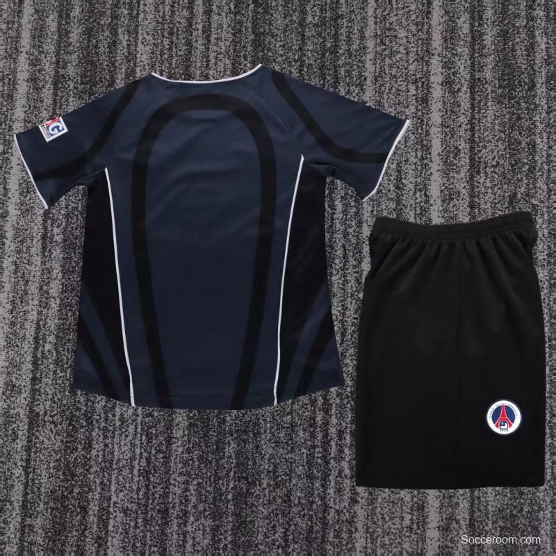 Retro 01/02 Kids PSG/Paris Saint-Germain Third Jersey
