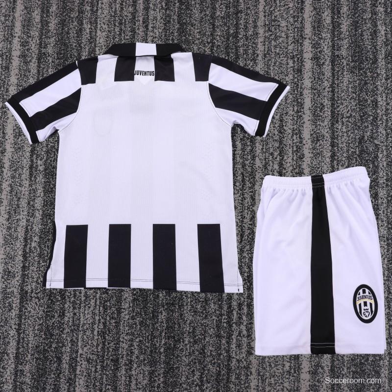 Retro Kids 14/15 Juventus Home Jersey
