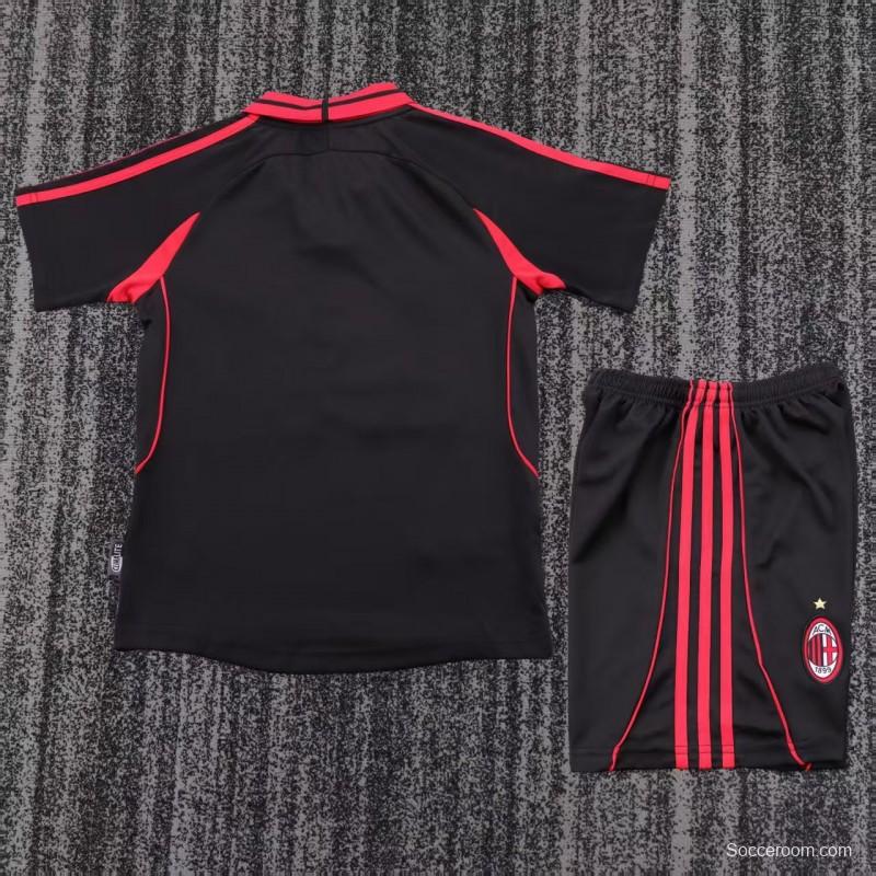 Retro 00/01 Kids AC Milan Third Jersey