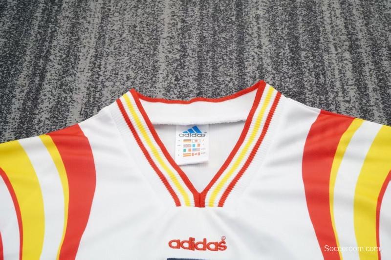 Retro 1996 Kids Spain Third WhiteJersey