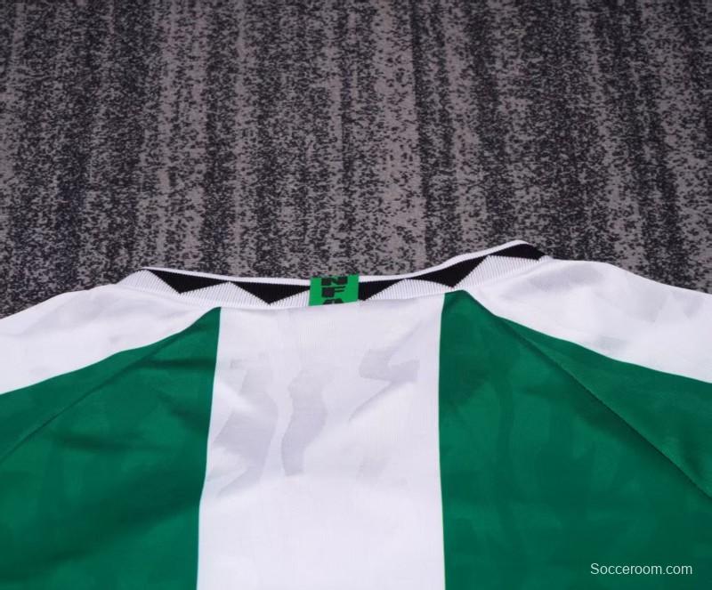 Retro 1996 Kids Nigeria Green Home Jersey