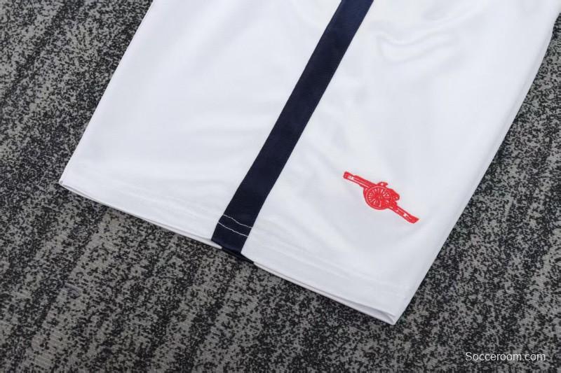 Retro 01/02 Kids Arsenal Red & White Home Jersey