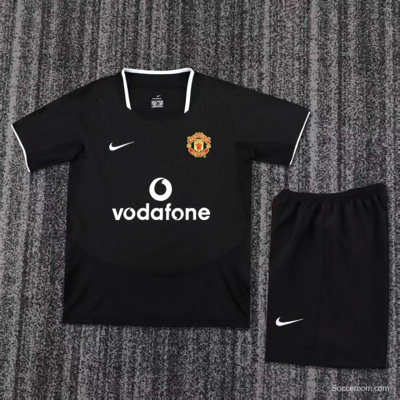 Retro 03/04 Kids Manchester United Away Jersey