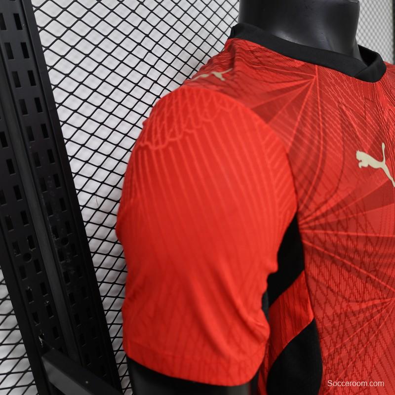 Player Version 2026 Egypt Red  Home Jersey