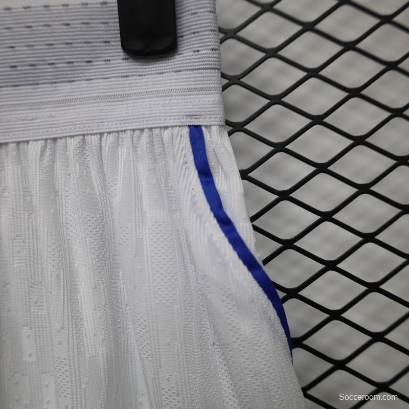 Player Version 2026 Croatia White  Home Shorts