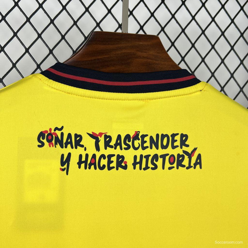 2026 Mens Ecuador World Cup Home Jersey