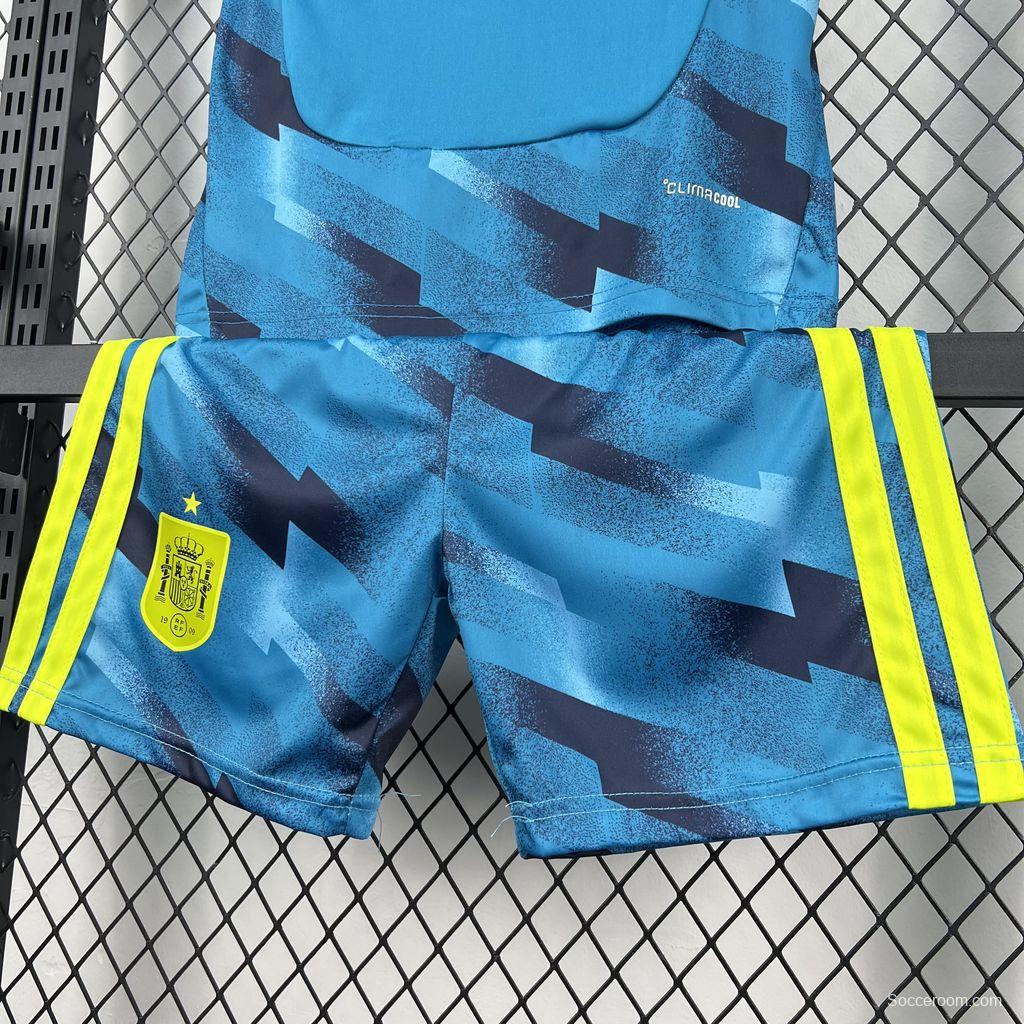 2026 Kids Spain World Cup Goalkeeper Kit
