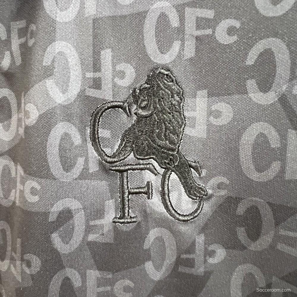 Retro Chelsea 1990 Black Special Black Out Jersey
