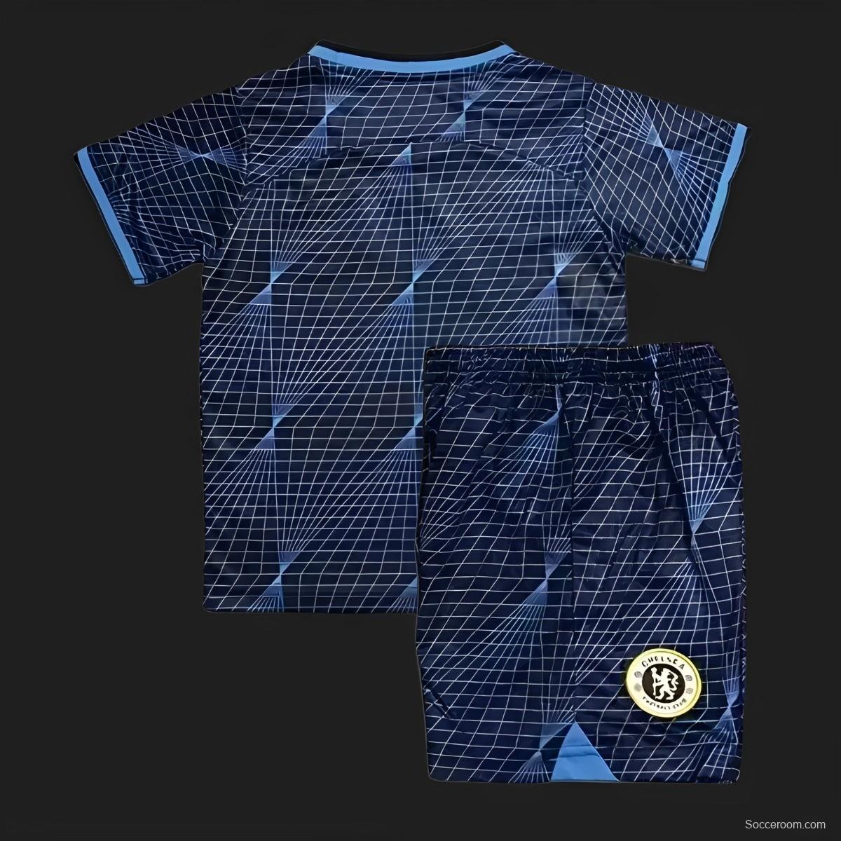 23/24 Kids Chelsea Away Jersey