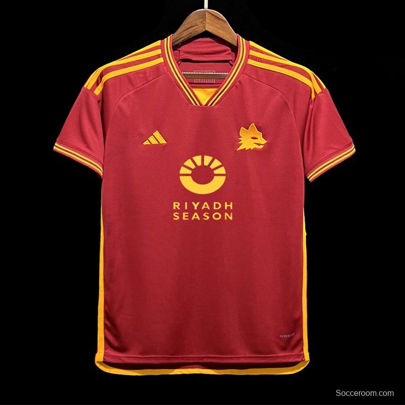 23/24 AS Roma Home Jersey