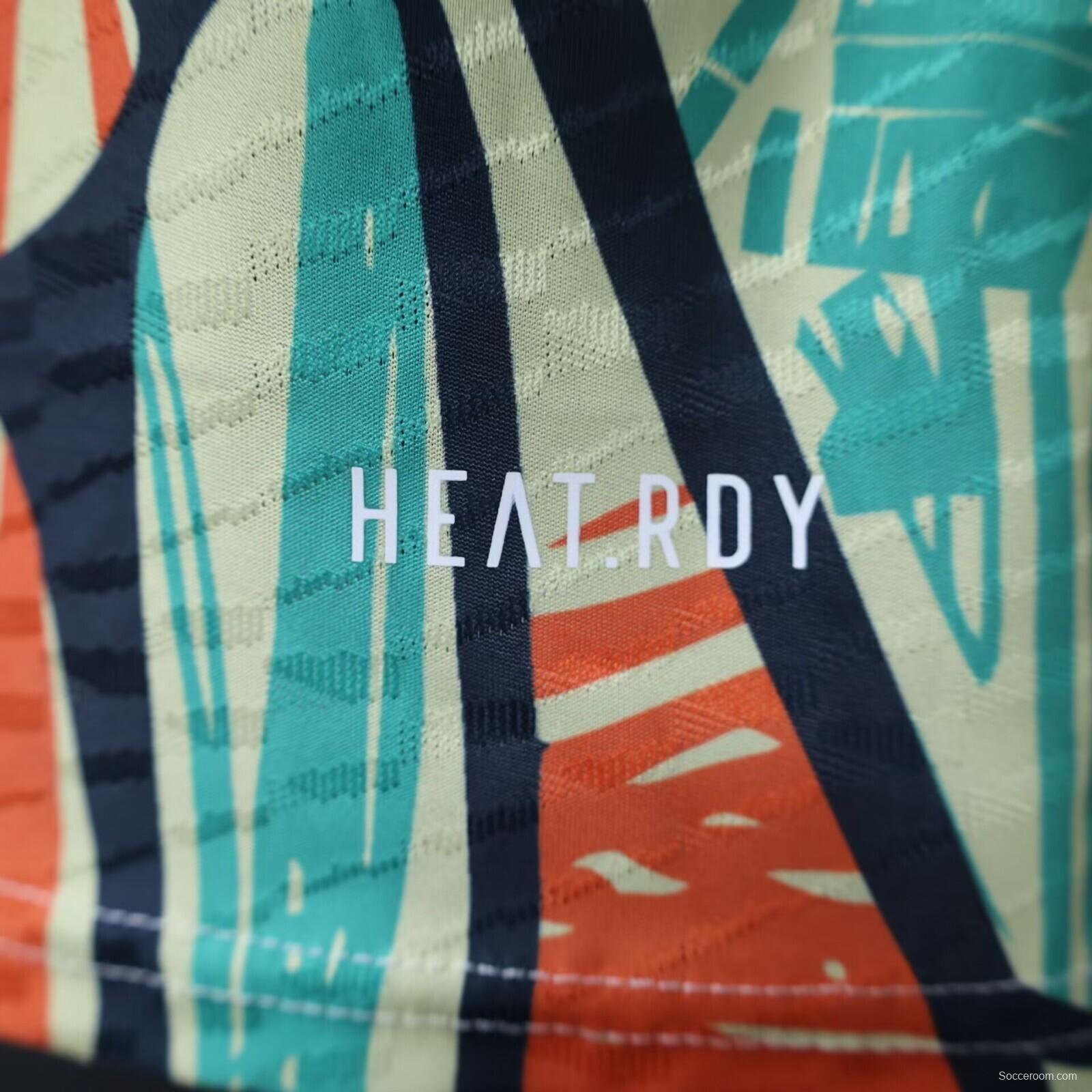 Player Version 24/25 Arsenal Pre-match Mixed Color Special Jersey