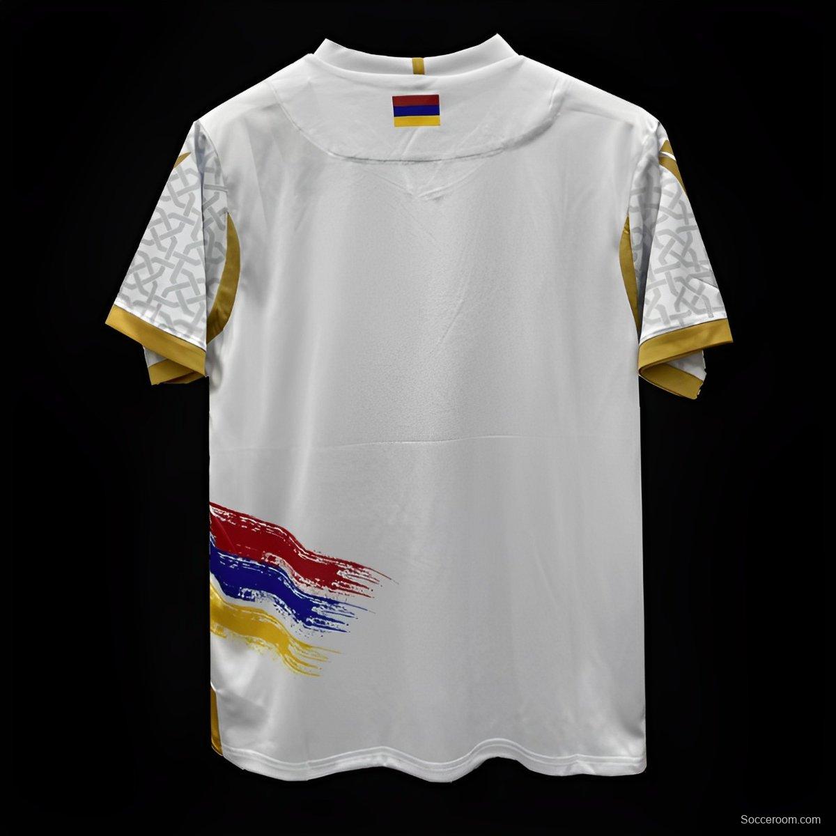 2024 Armenia Third White Jersey