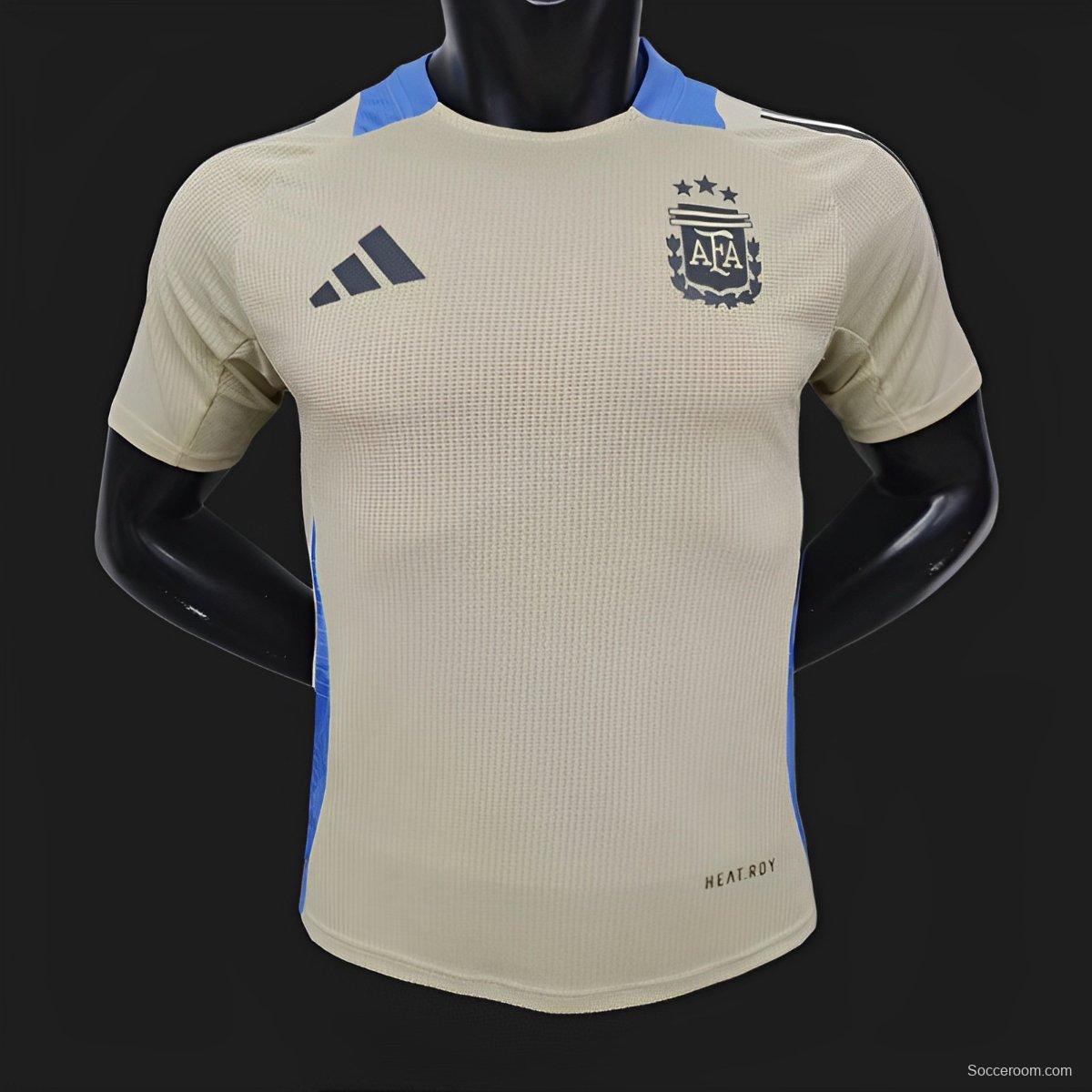 Player Version 2024 Argentina Brown Special Jersey