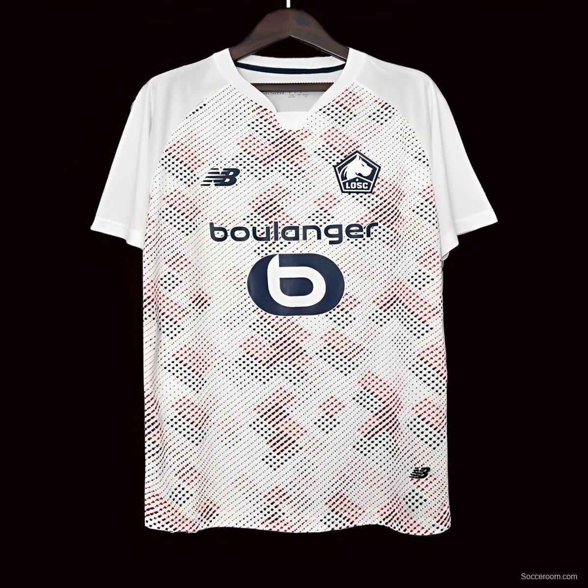 24/25 Lille OSC Away White Jersey